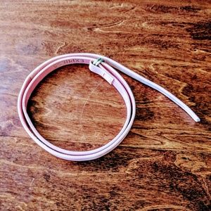 New Express Pink Genuine Leather Belt
